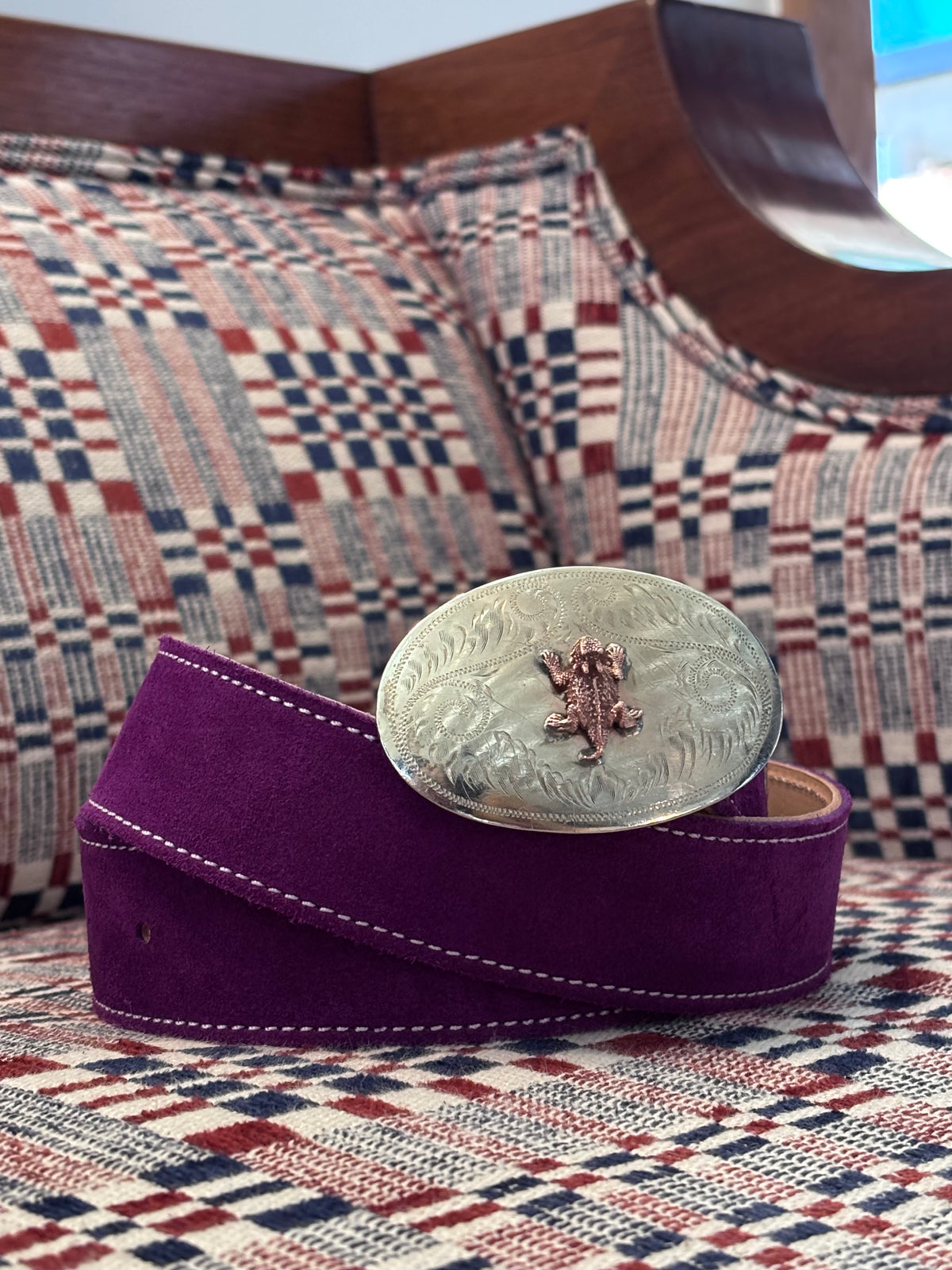Horned Frog Belt Buckle