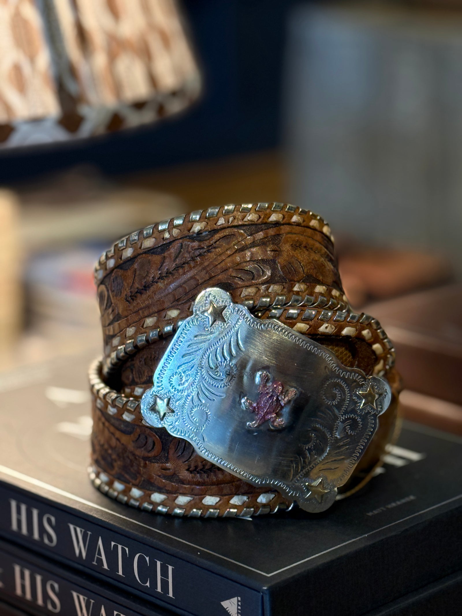 Horned Frog Belt Buckle
