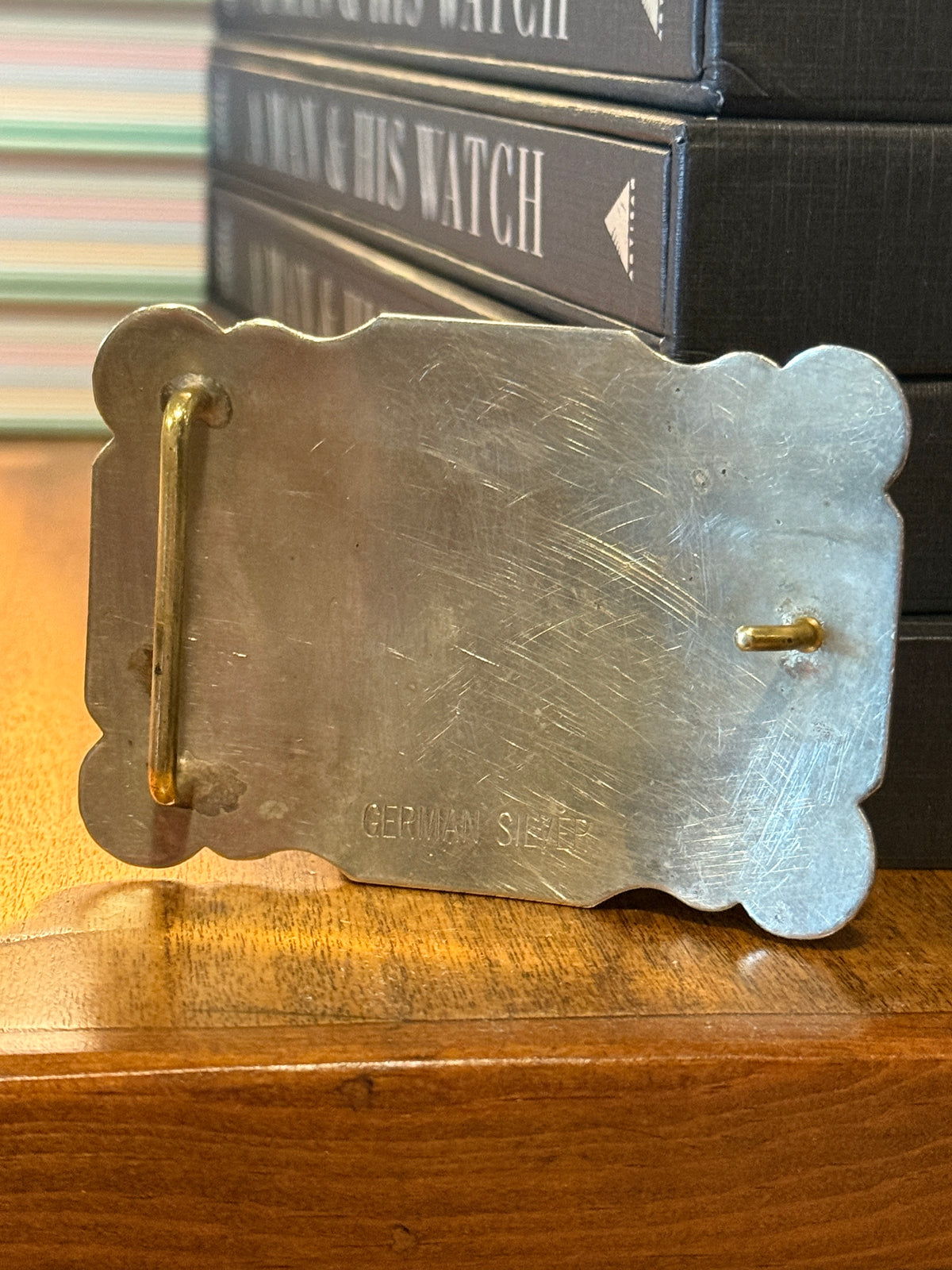 Horned Frog Belt Buckle