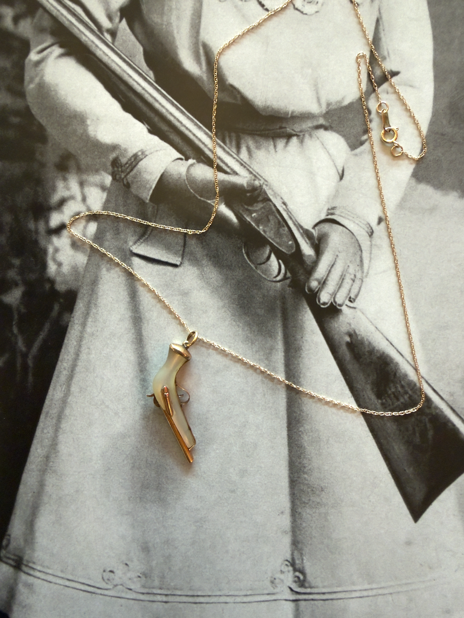 Pistol Necklace