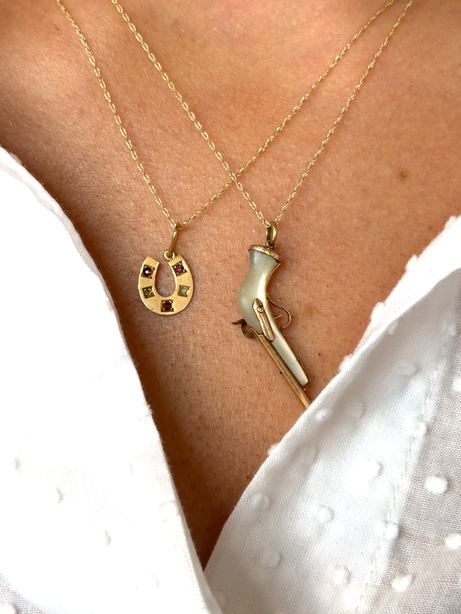 Pistol Necklace