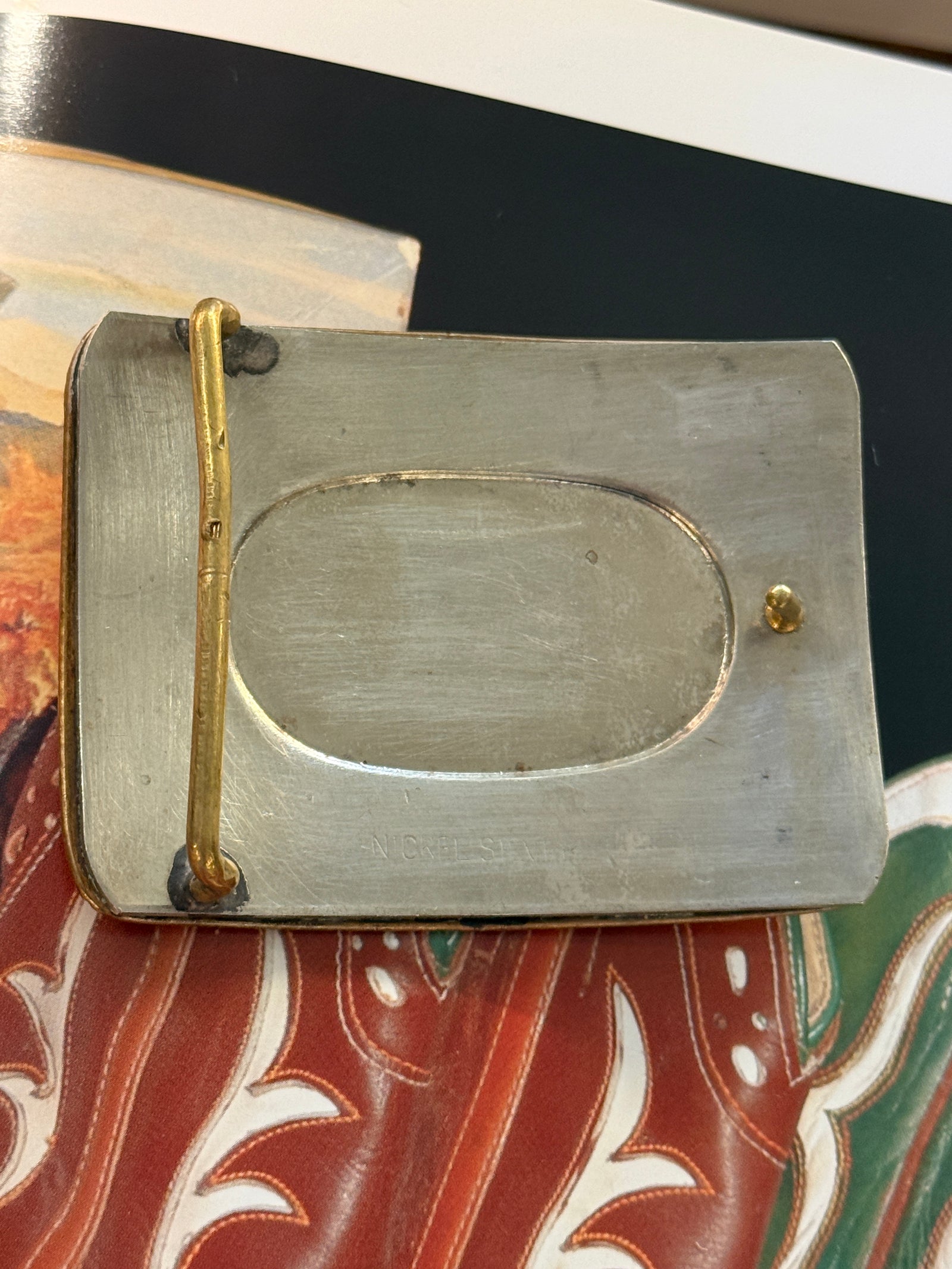 Mustang Belt Buckle