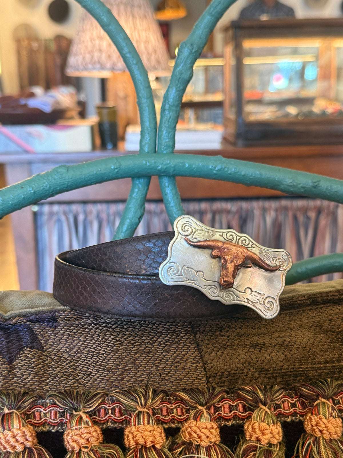 Longhorn Belt Buckle