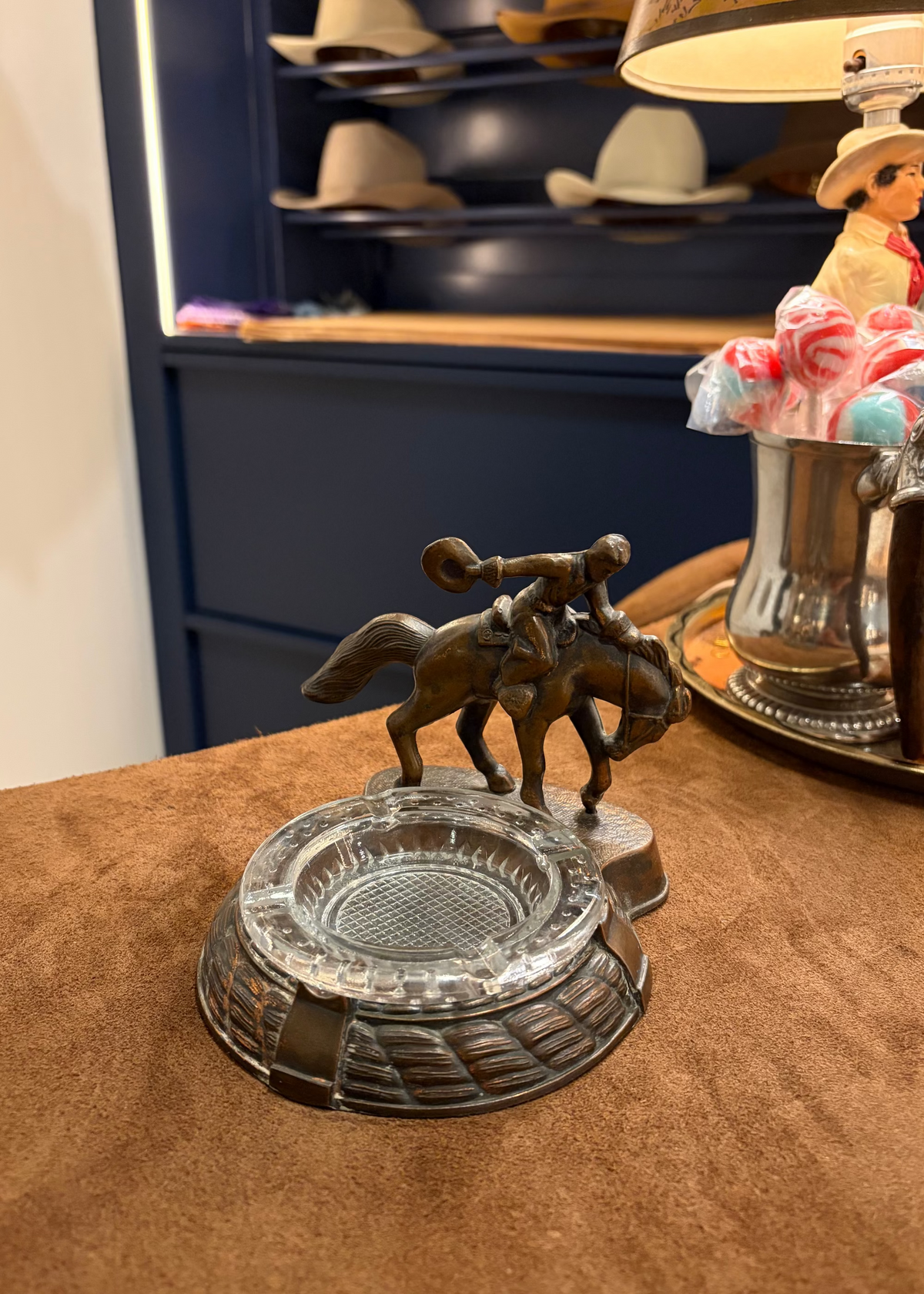 Bronc Rider Ash Tray