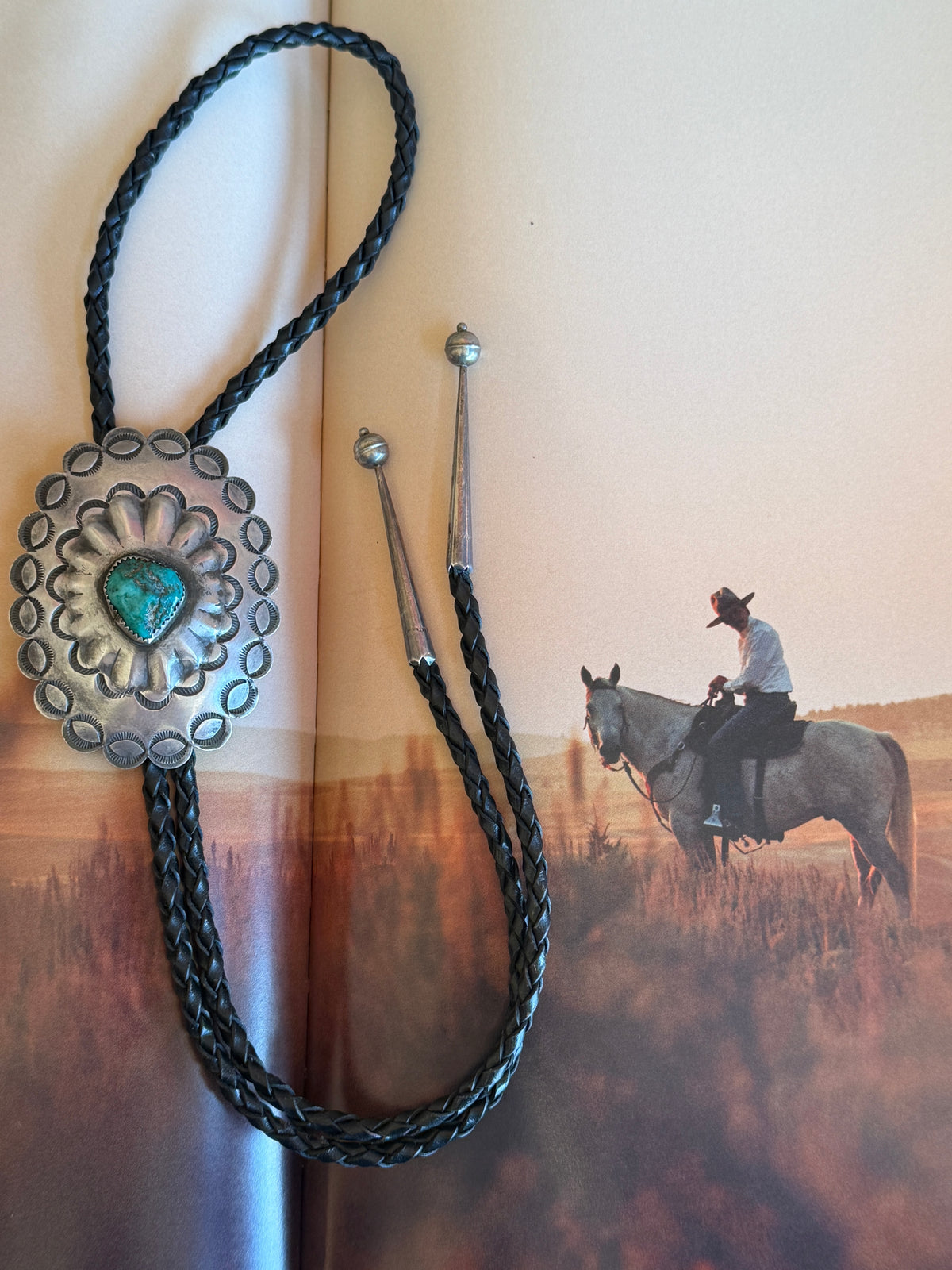Turquoise bolo