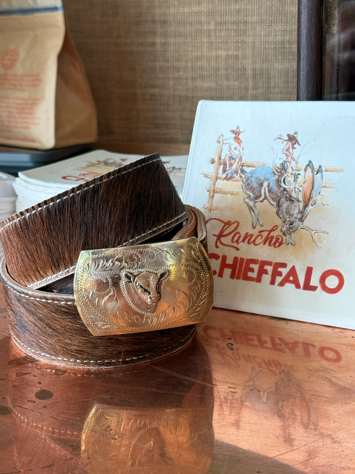 Bull Belt Buckle
