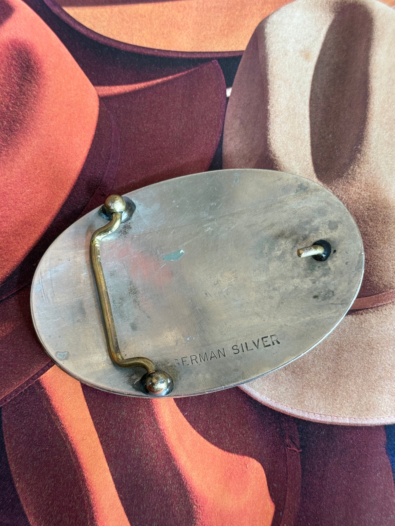 Designer Calf Roper Belt Buckle