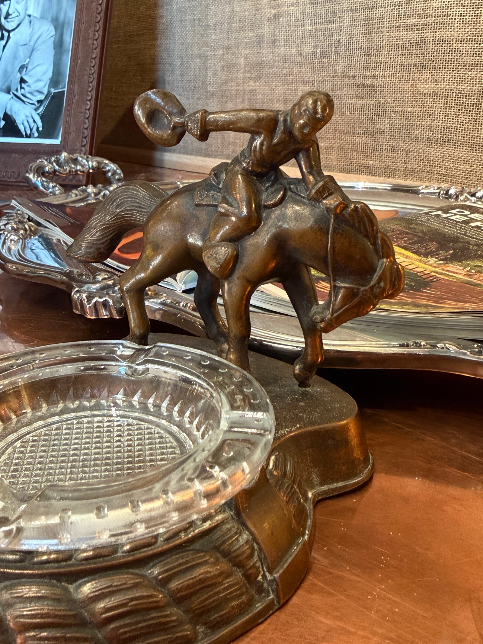 Bronc Rider Ash Tray