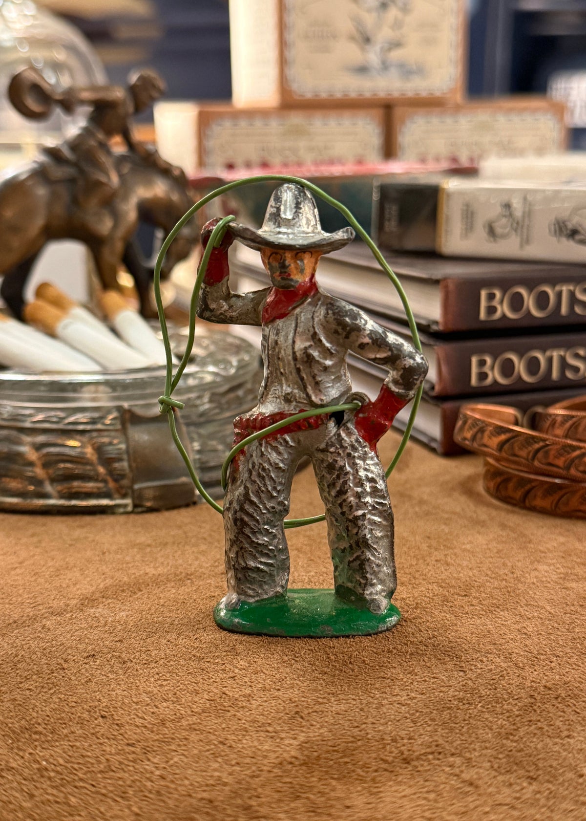 Cast Iron Bandito Figure