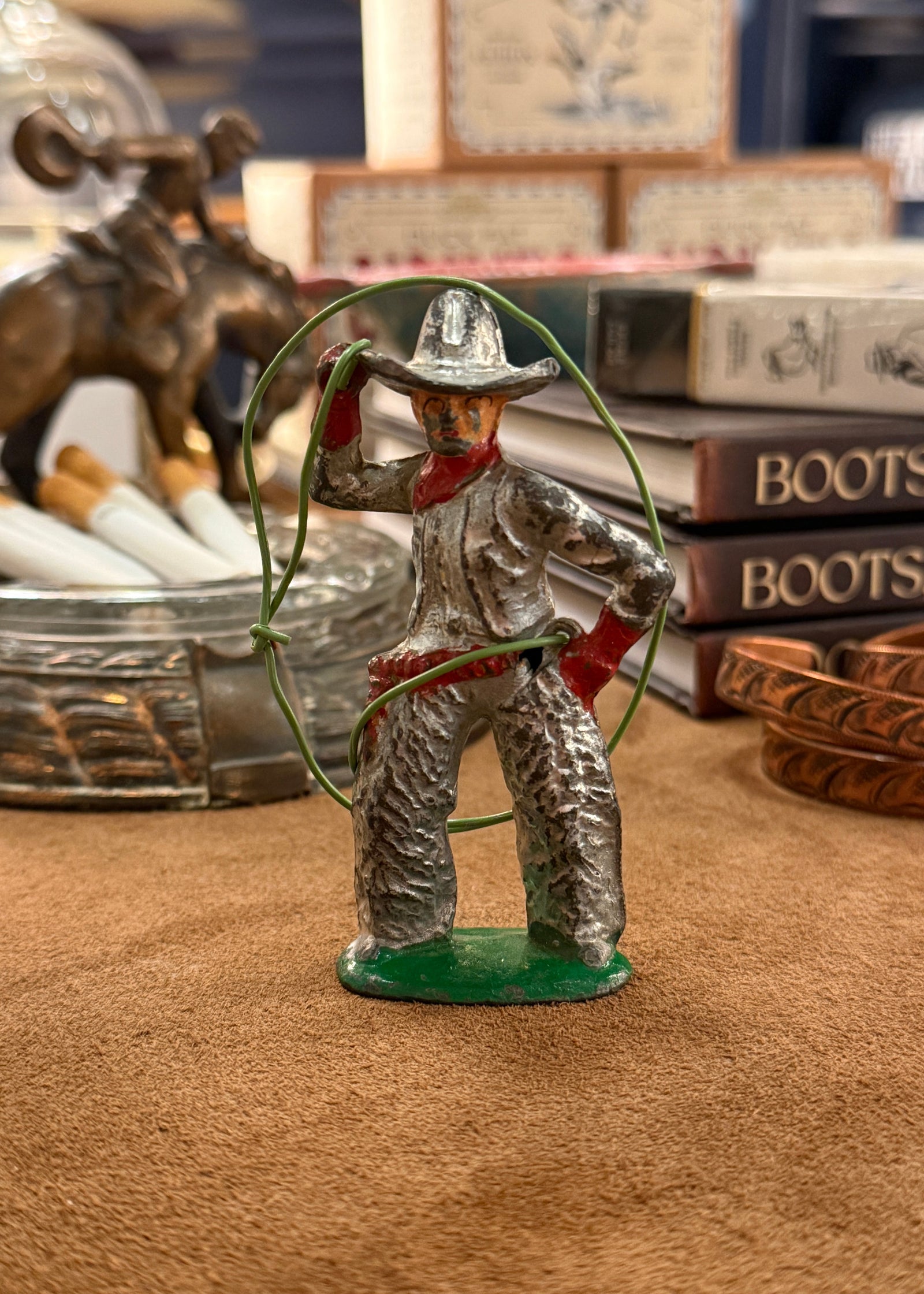 Cast Iron Bandito Figure