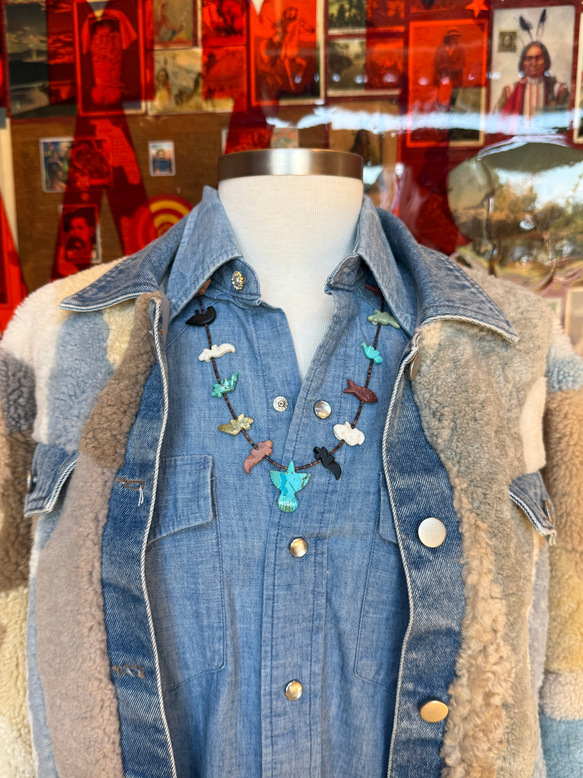 Fetish Bird Necklace