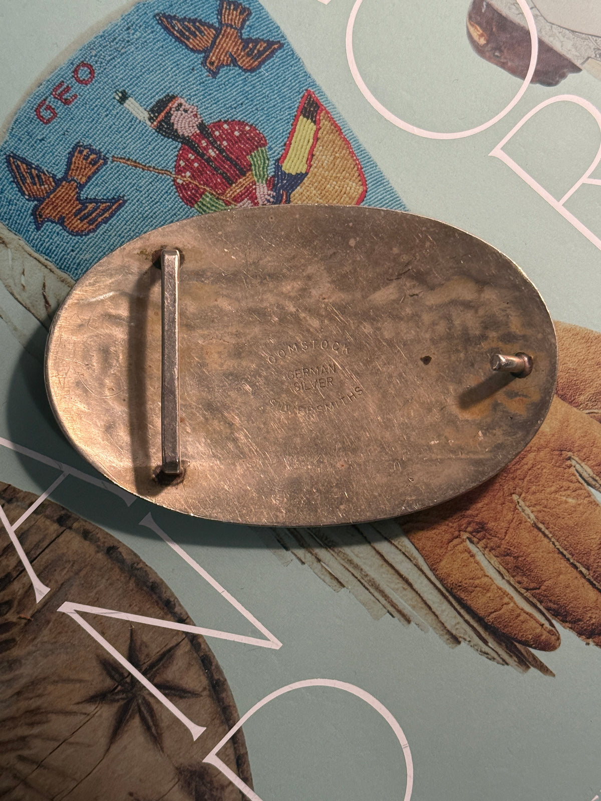 Calf Roper Belt Buckle