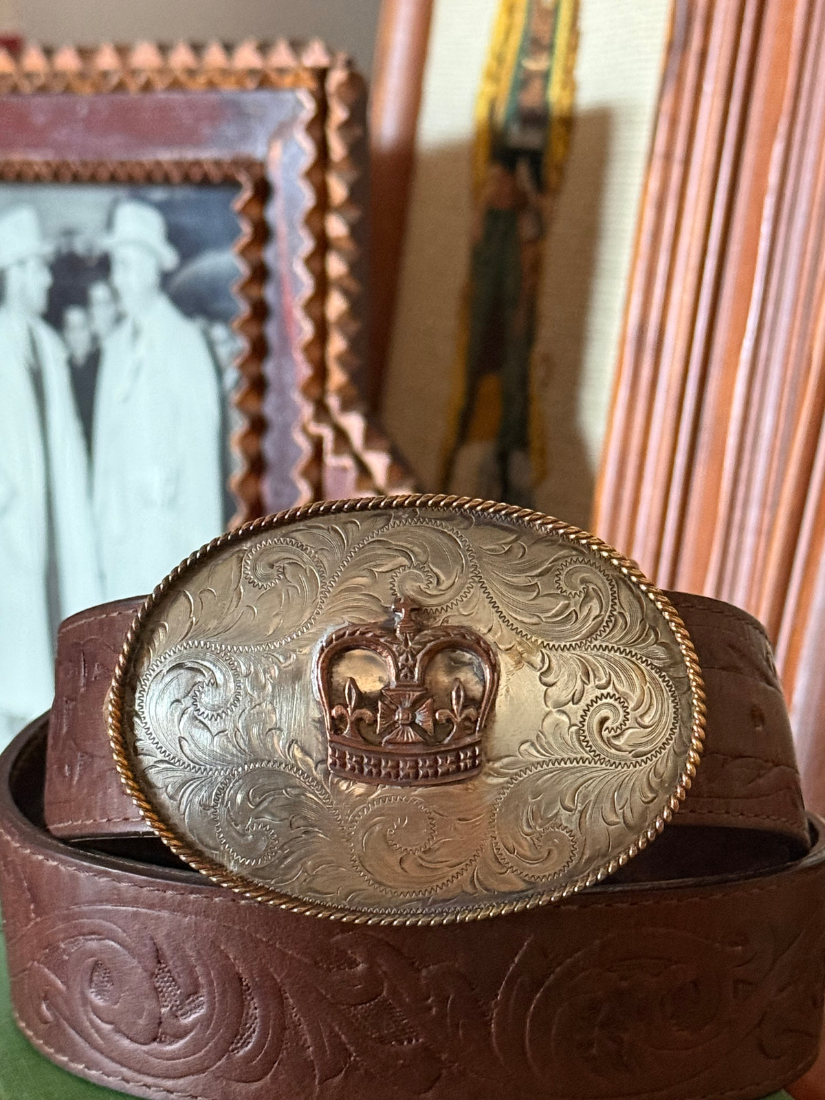Crown Belt Buckle
