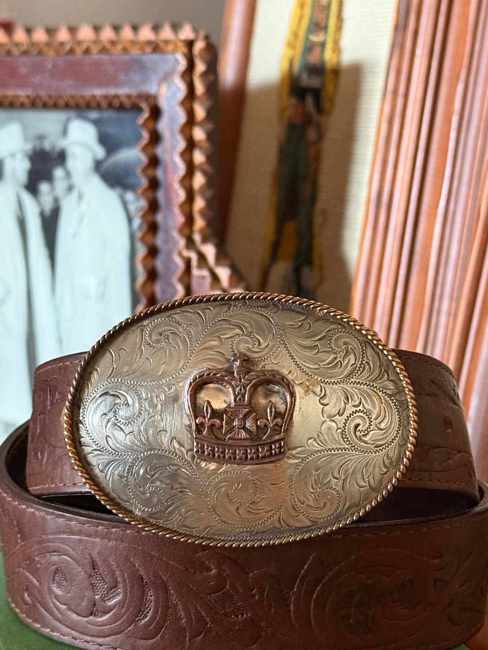 Crown Belt Buckle
