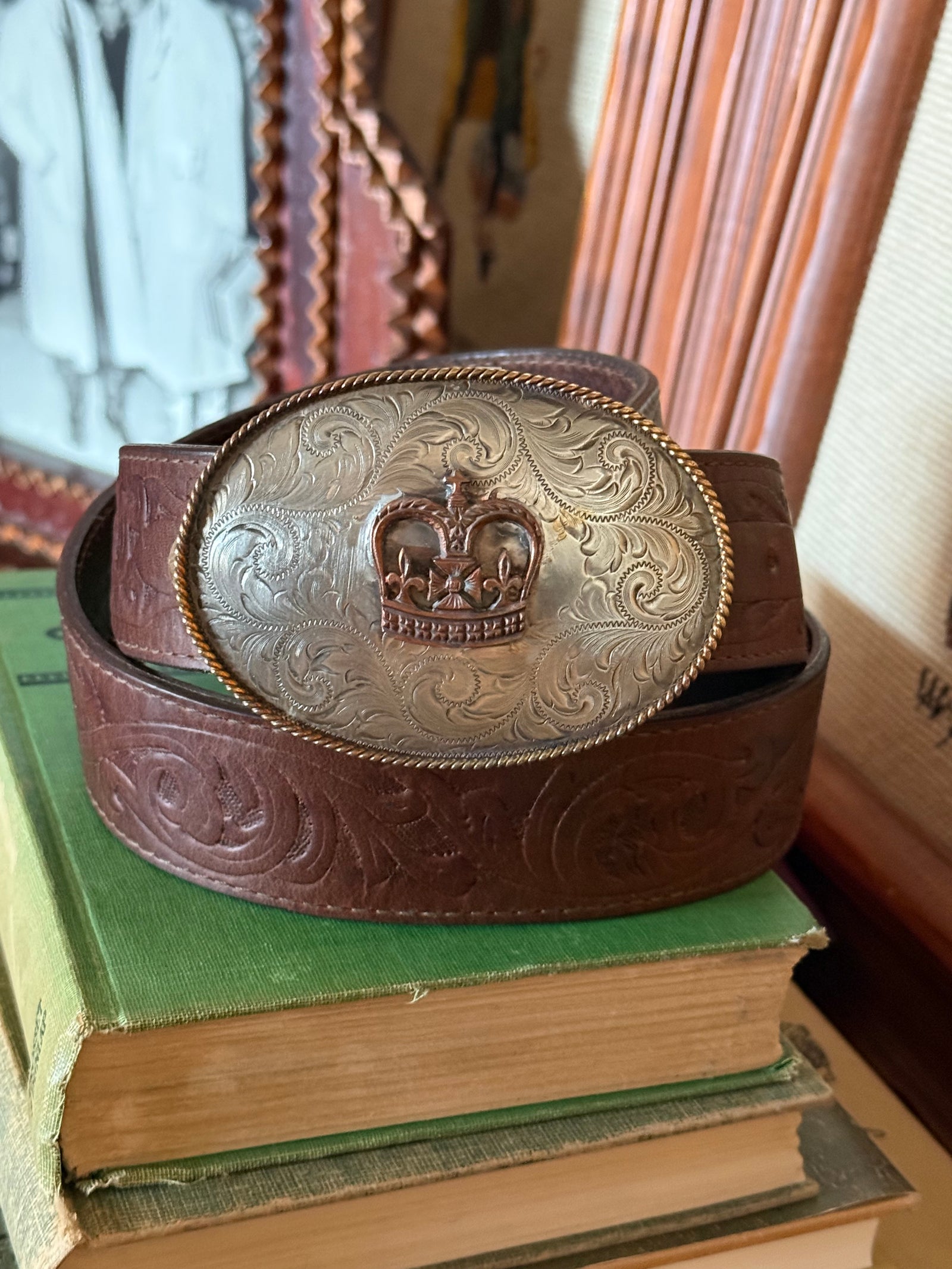 Crown Belt Buckle
