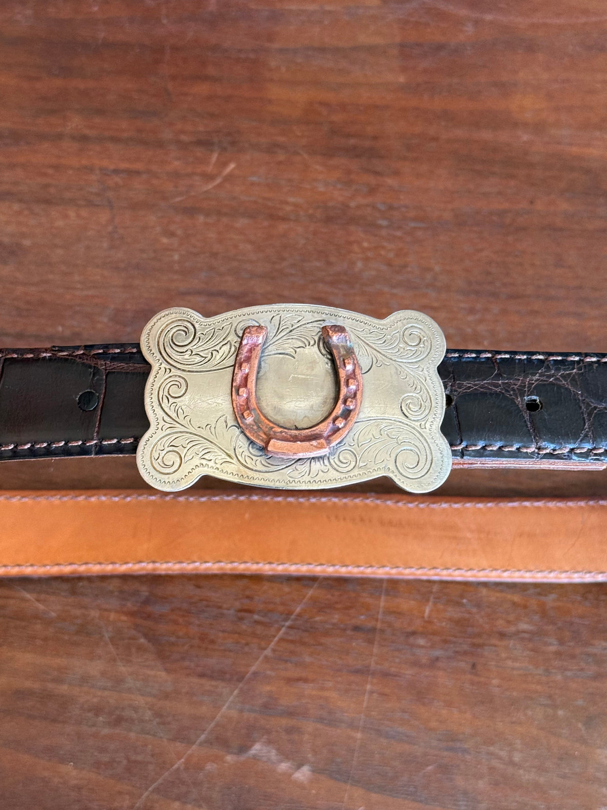 Horseshoe Belt Buckle