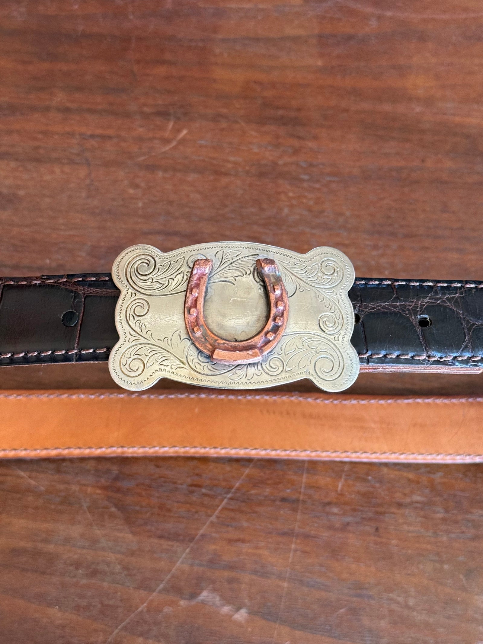 Horseshoe Belt Buckle