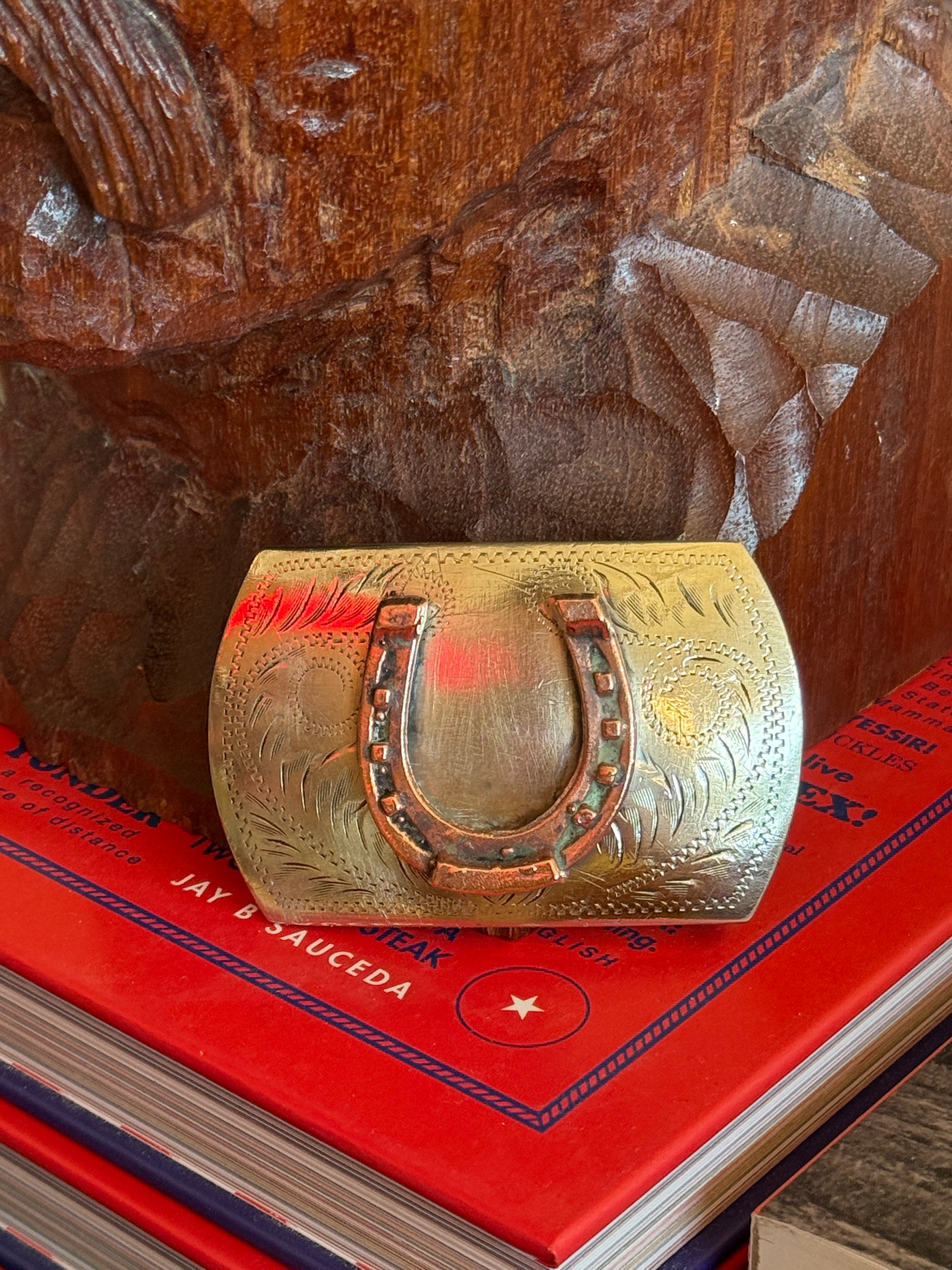 Horseshoe Belt Buckle