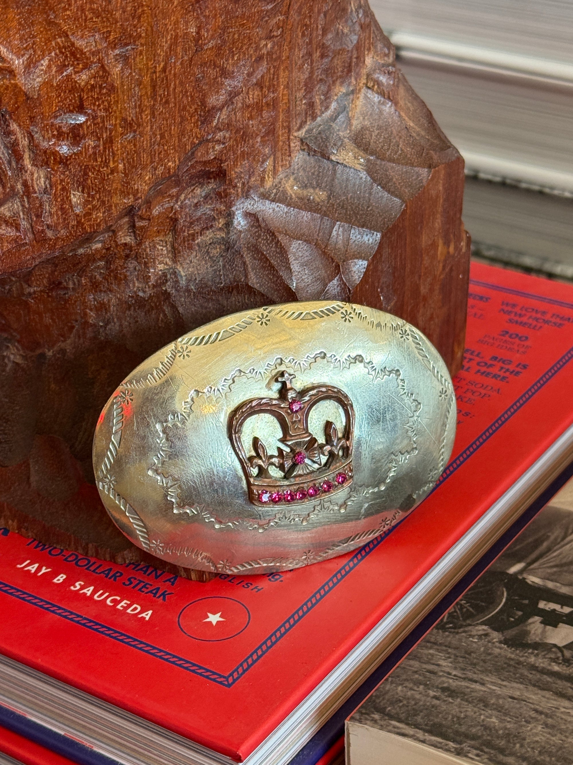 Crown Belt Buckle