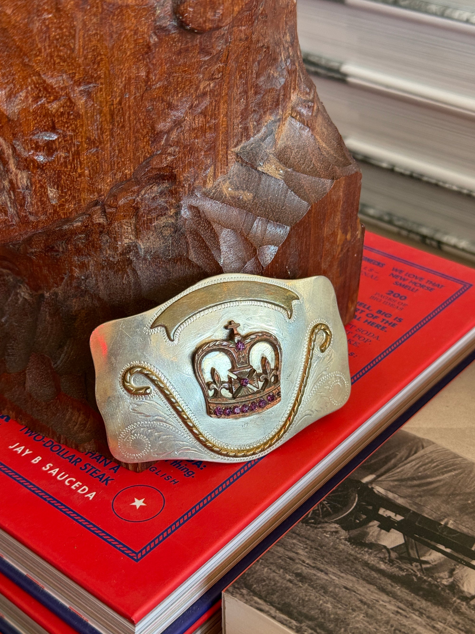 Crown Belt Buckle