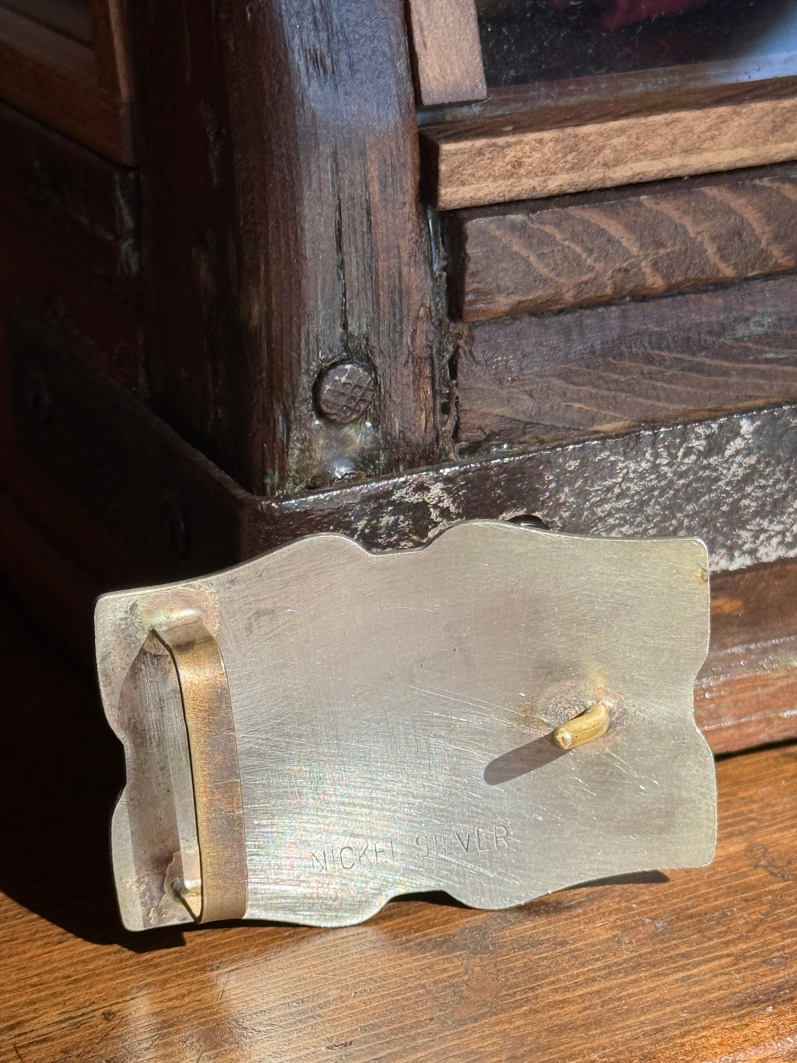 Horned Frog Belt Buckle