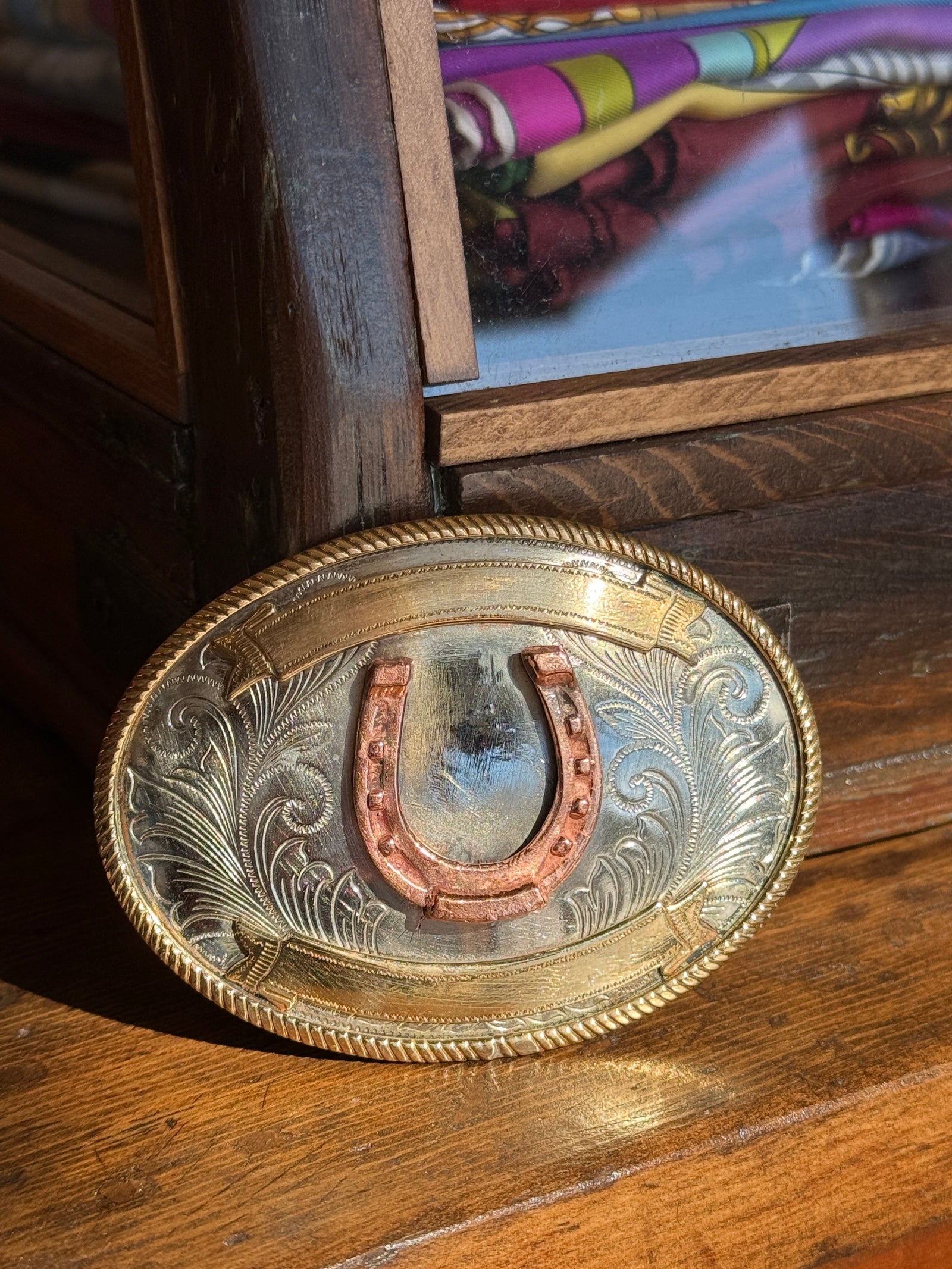 Horseshoe Belt Buckle