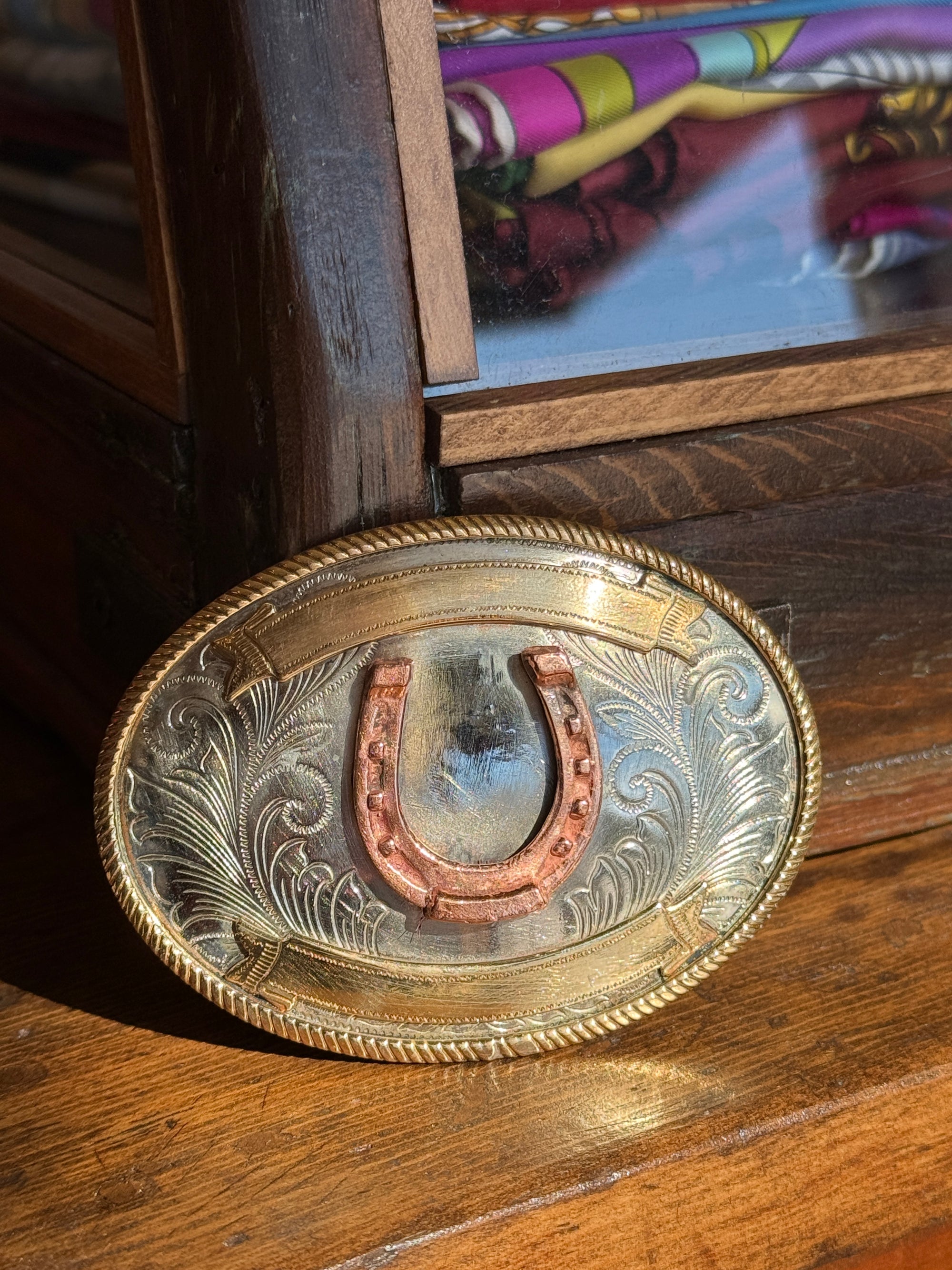 Horseshoe Belt Buckle