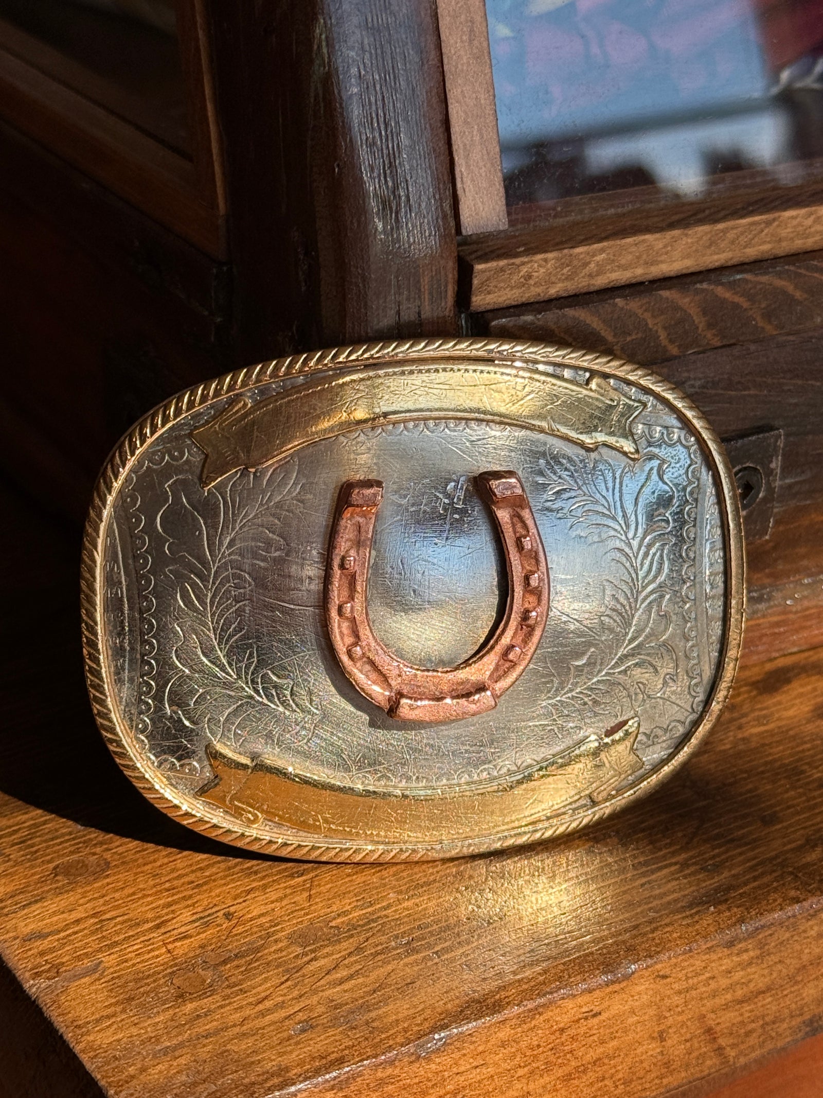 Horseshoe Belt Buckle