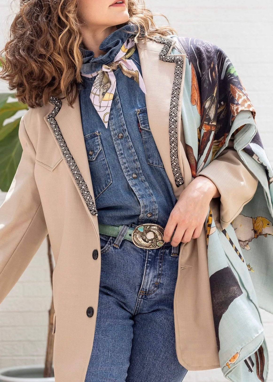 Western Wear Blazer