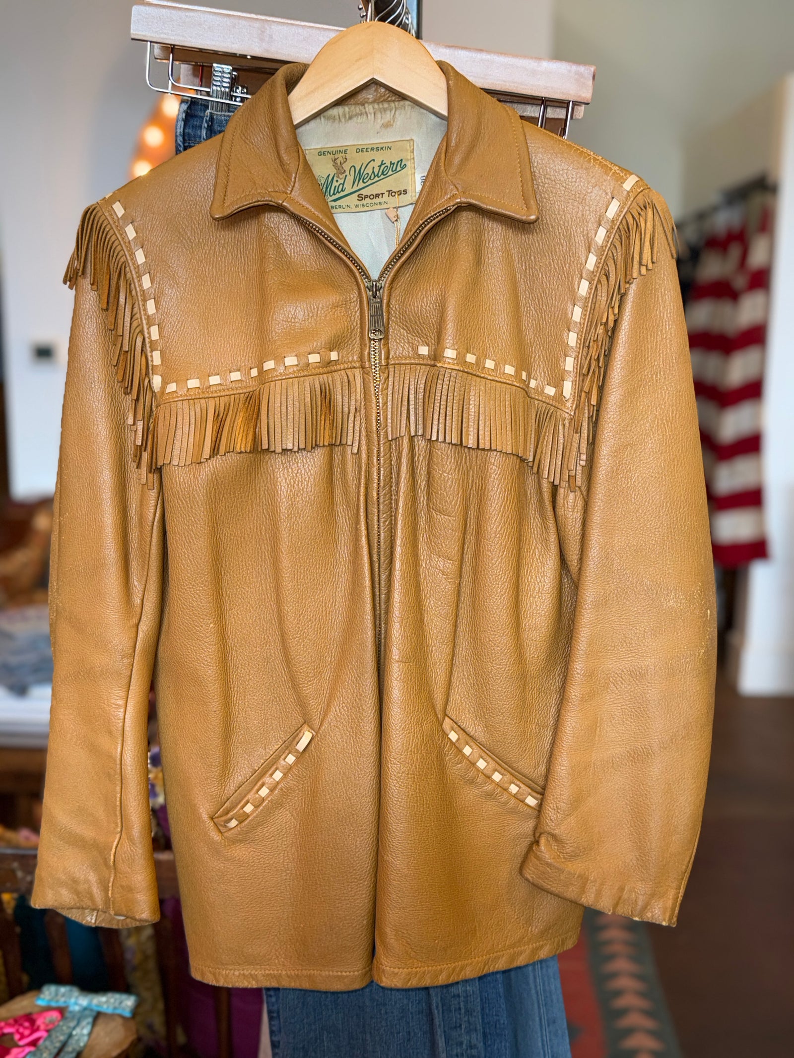 Mid-Western Deer Skin Jacket