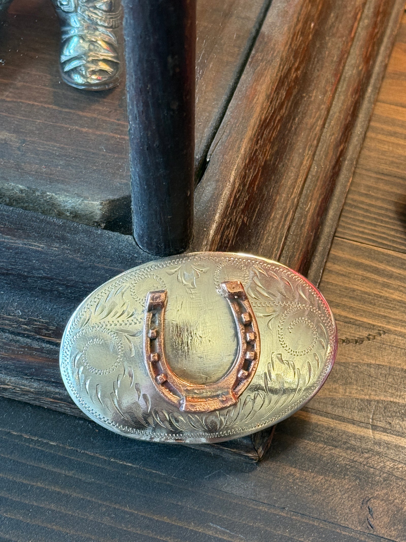 Horseshoe Belt Buckle
