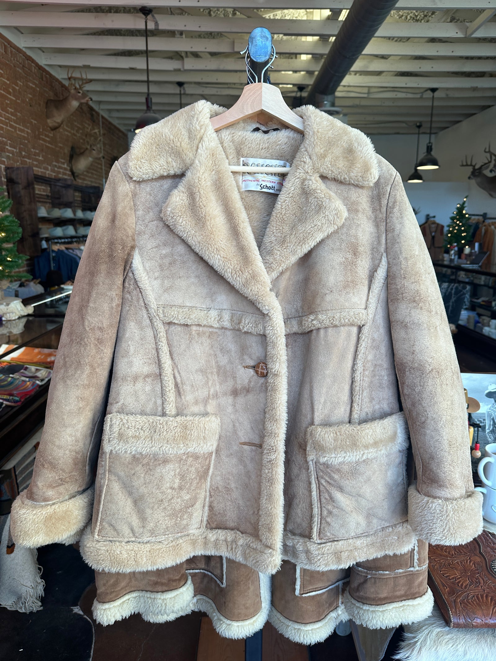 Vintage Schott Shearling Jacket No. 4