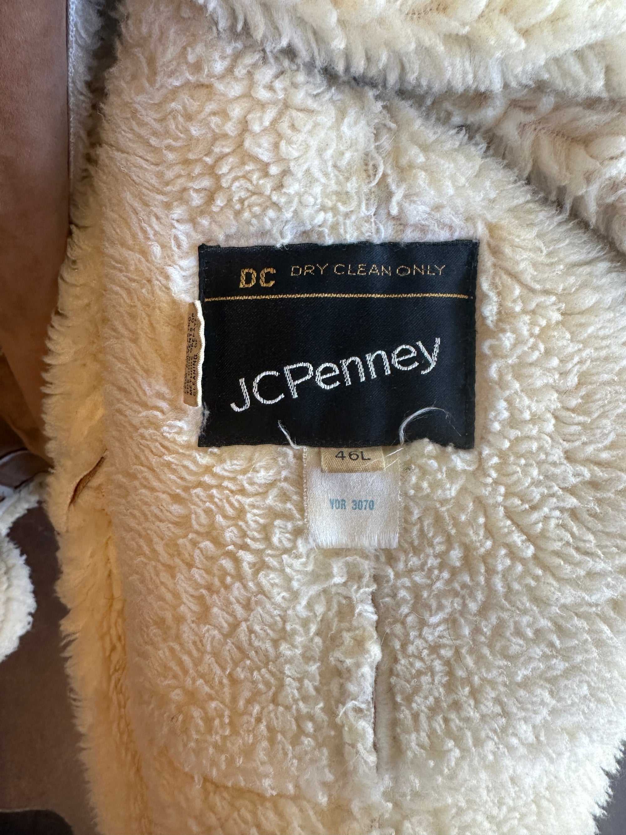 Vintage JC Penny Shearling