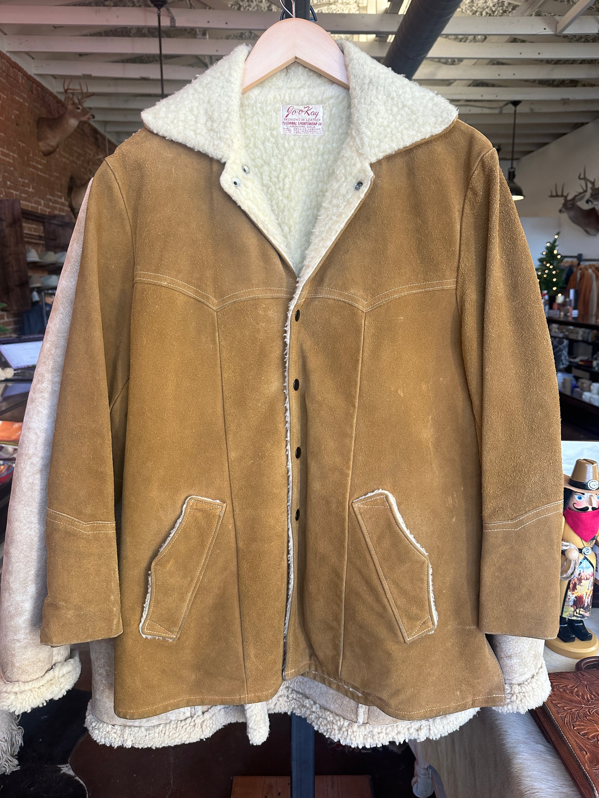 Vintage Joo Kay Faux Shearling Jacket