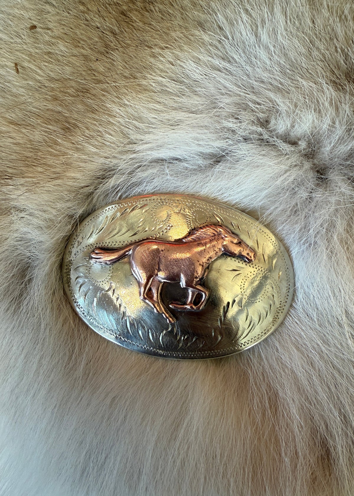 Mustang Belt Buckle