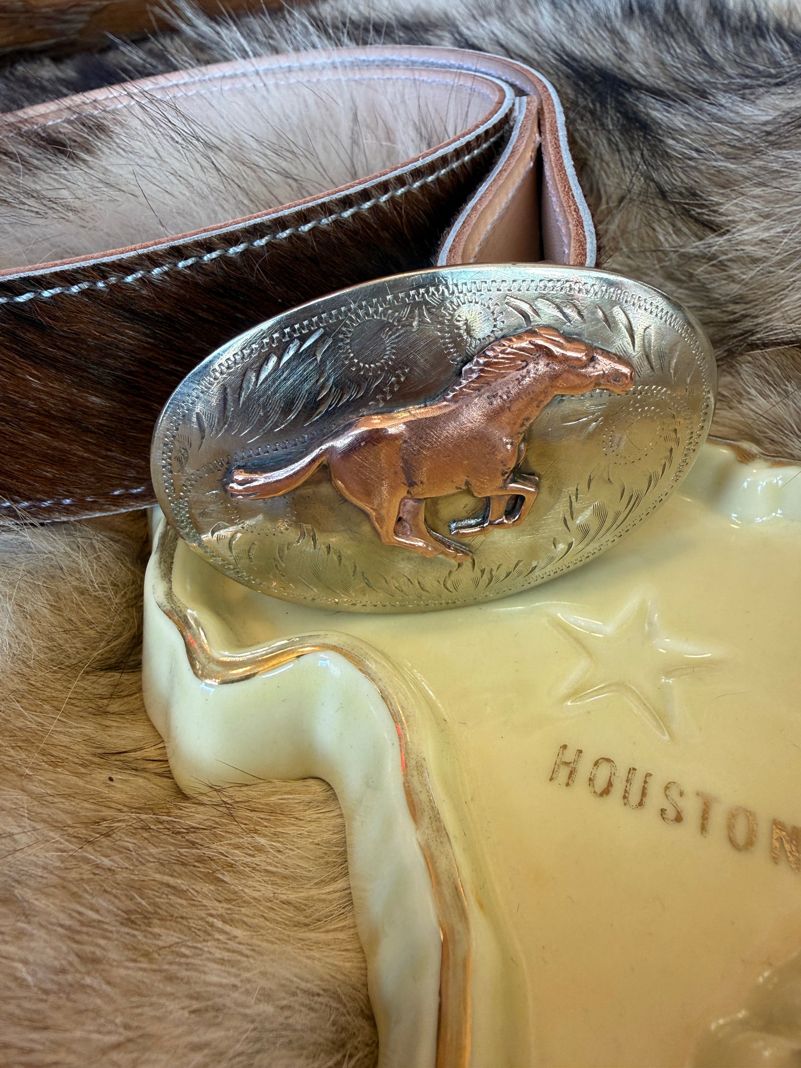 Mustang Belt Buckle