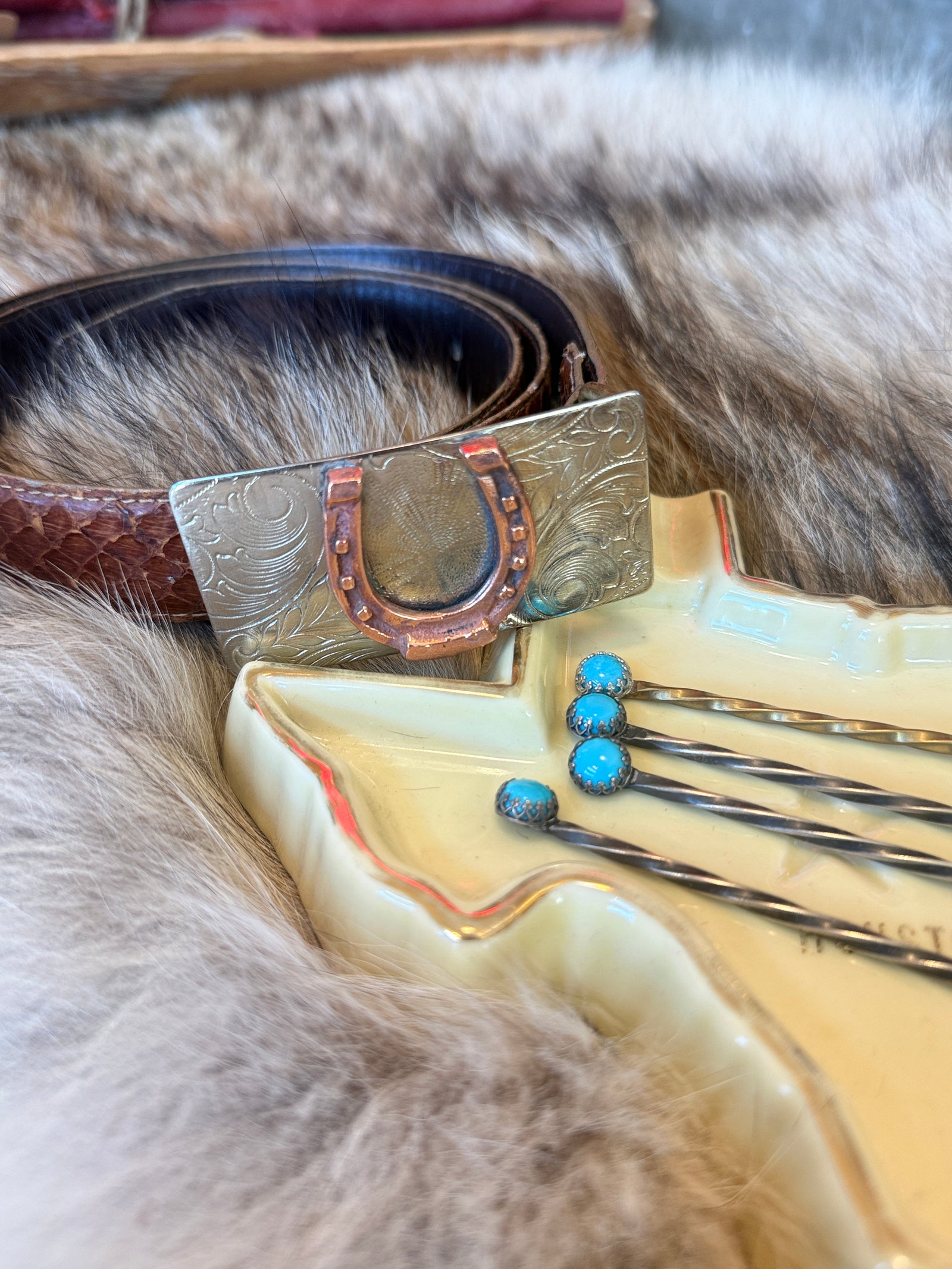 Horseshoe Belt Buckle