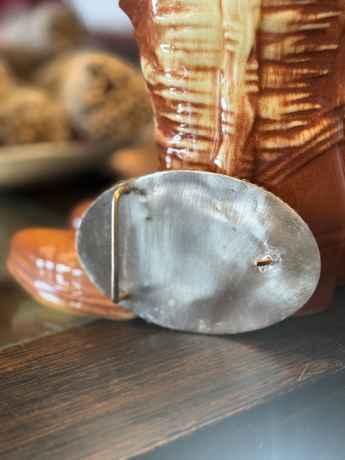 Horse and Handler Belt Buckle