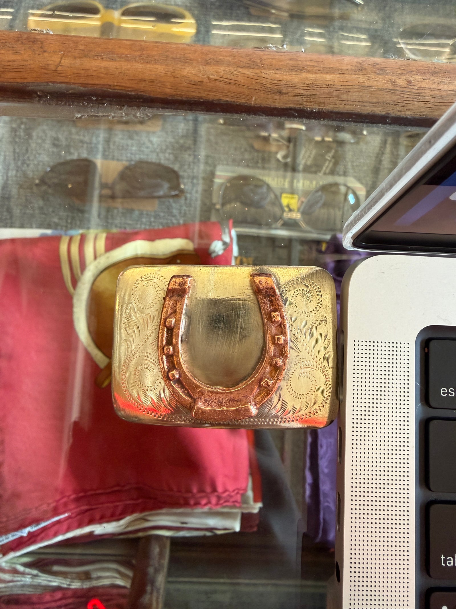 Horseshoe Belt Buckle