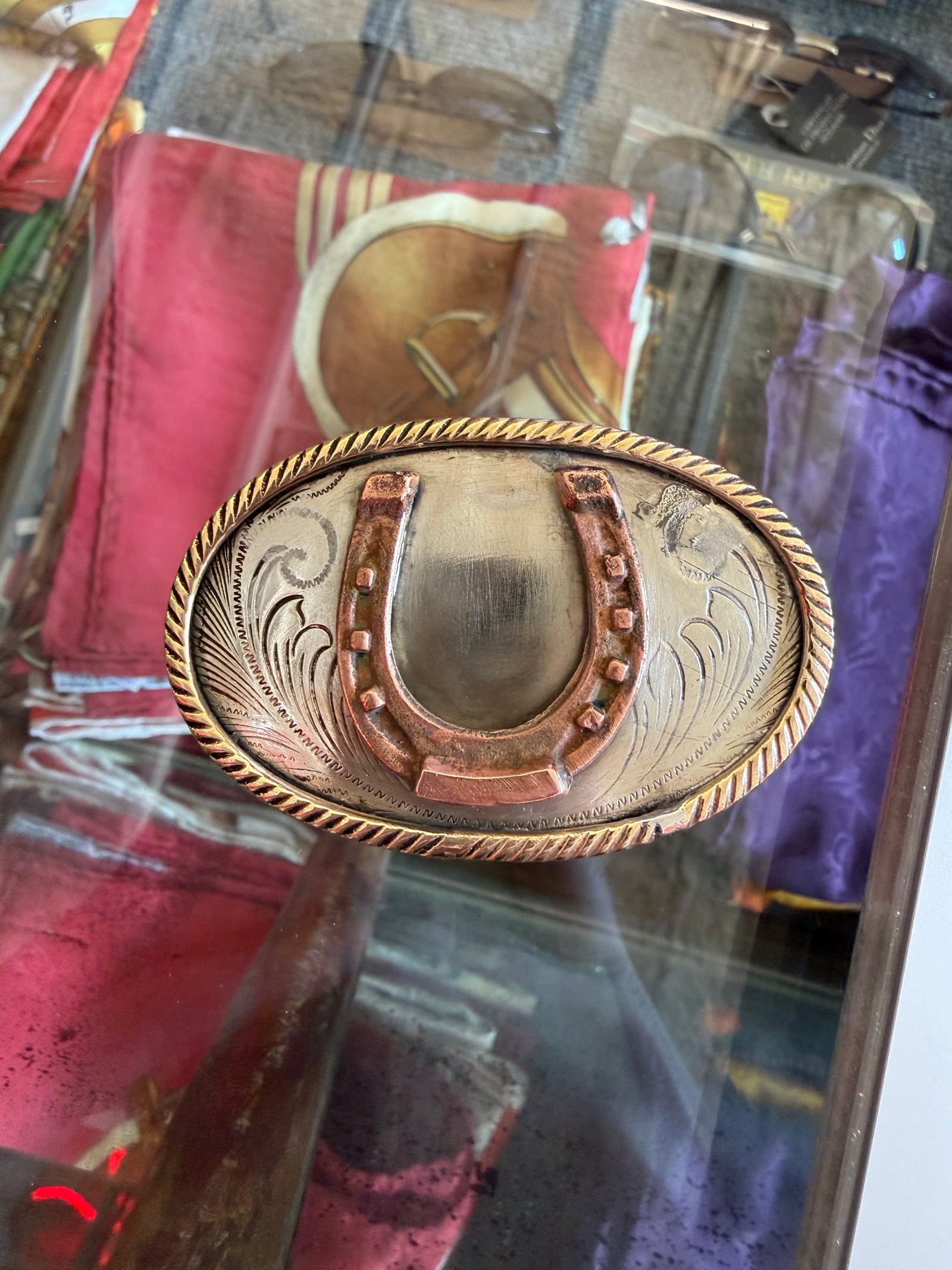 Horseshoe Belt Buckle
