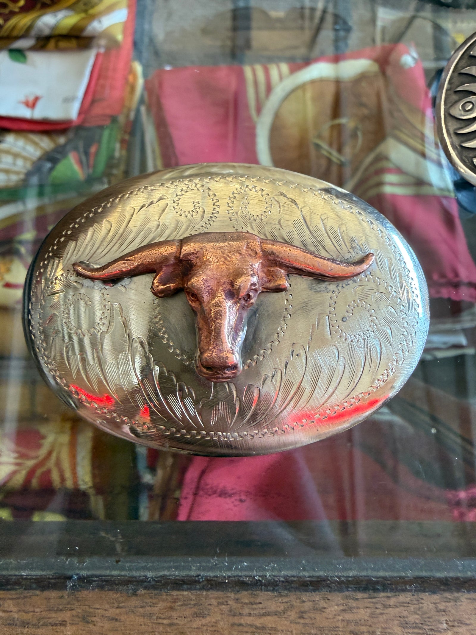 Longhorn Belt Buckle