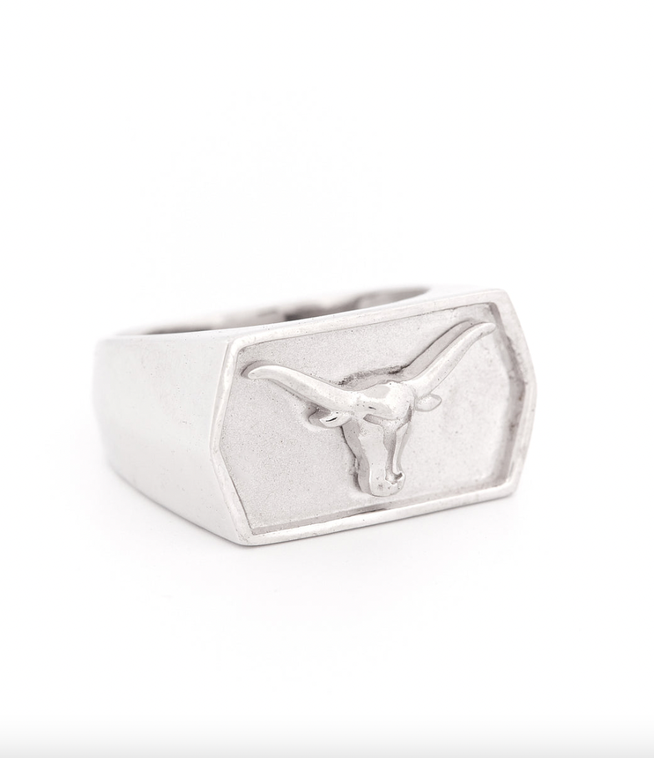 Steer Signet Ring