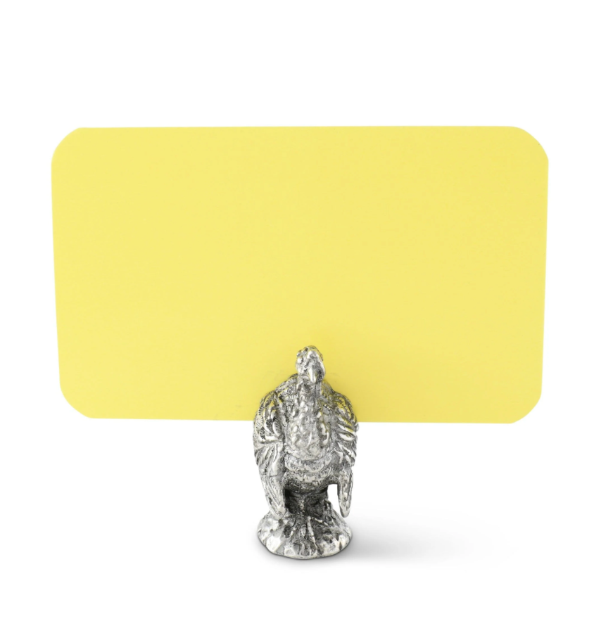 Turkey Place Card Holder Set (4)