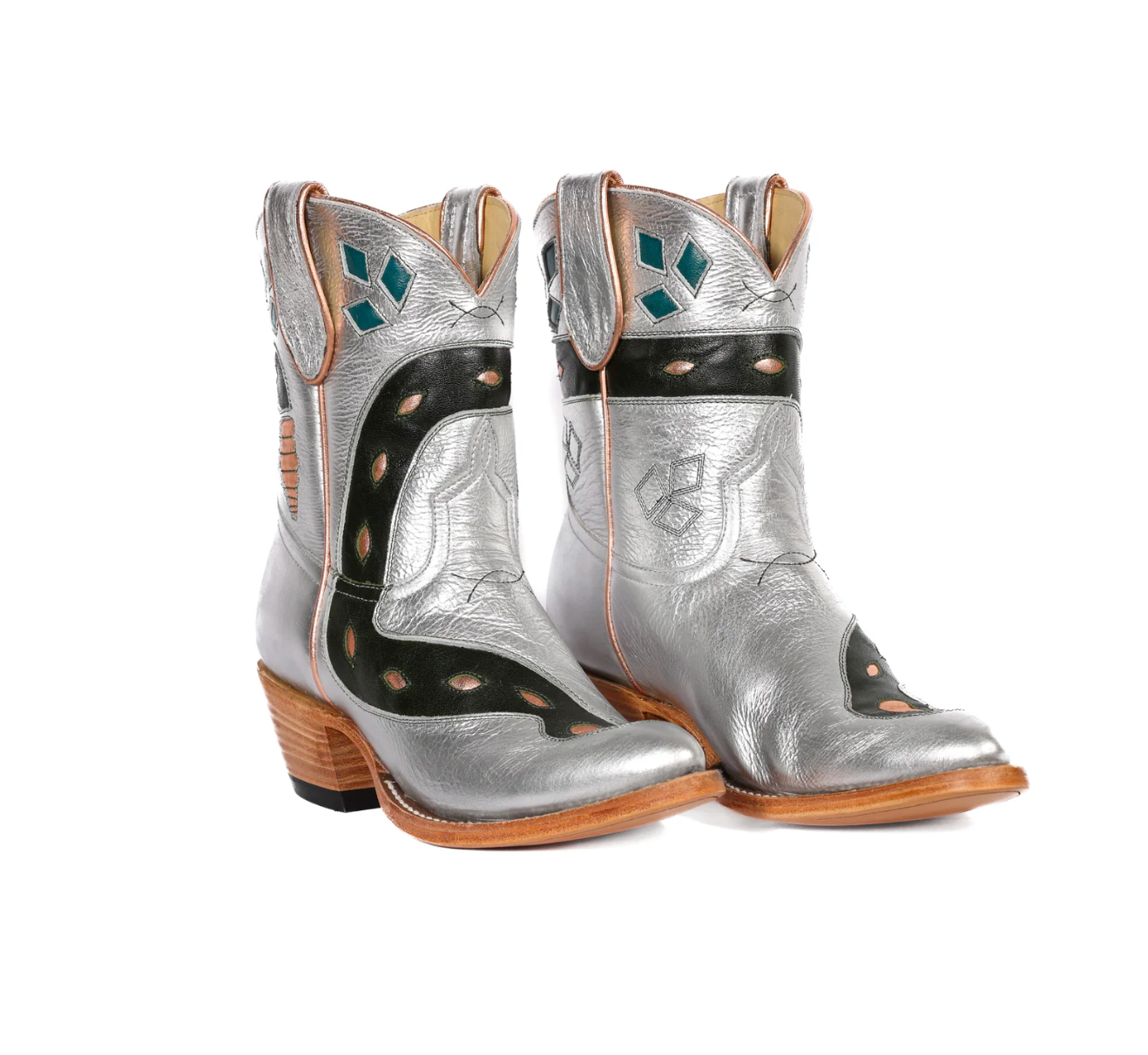 Silver Sneaky Snake Boot