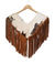 Hide and Fringe Gem Collar