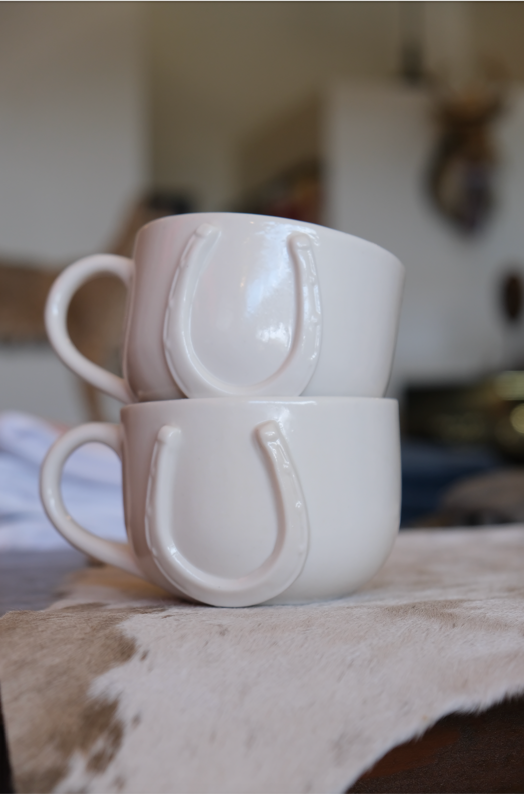 Horseshoe Latte Mug