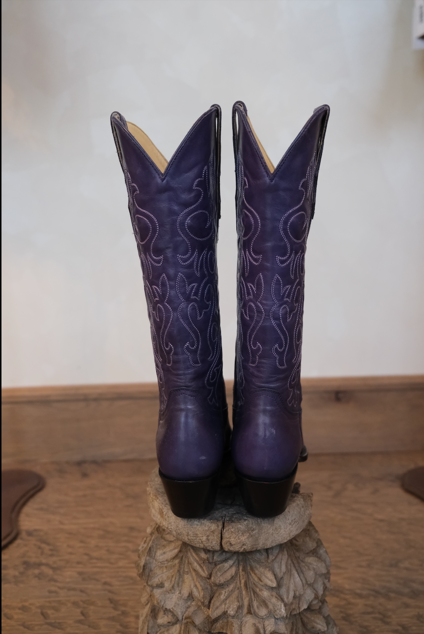 Women's Purple Vaquera Boot
