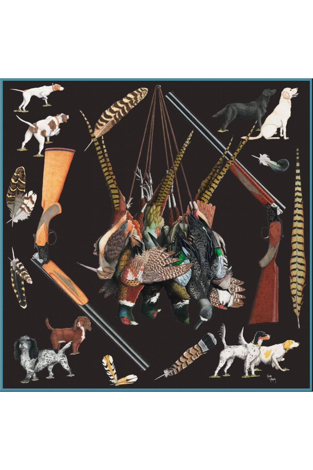 Kerr-Chief Silk Scarf