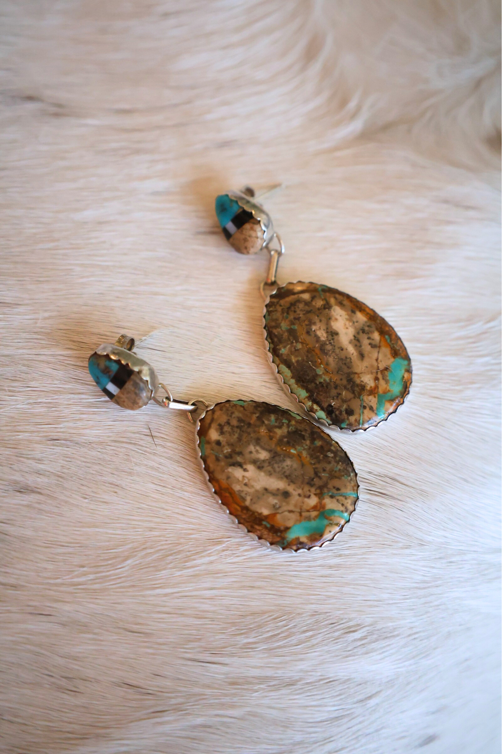 Turquoise Teardrop Earrings