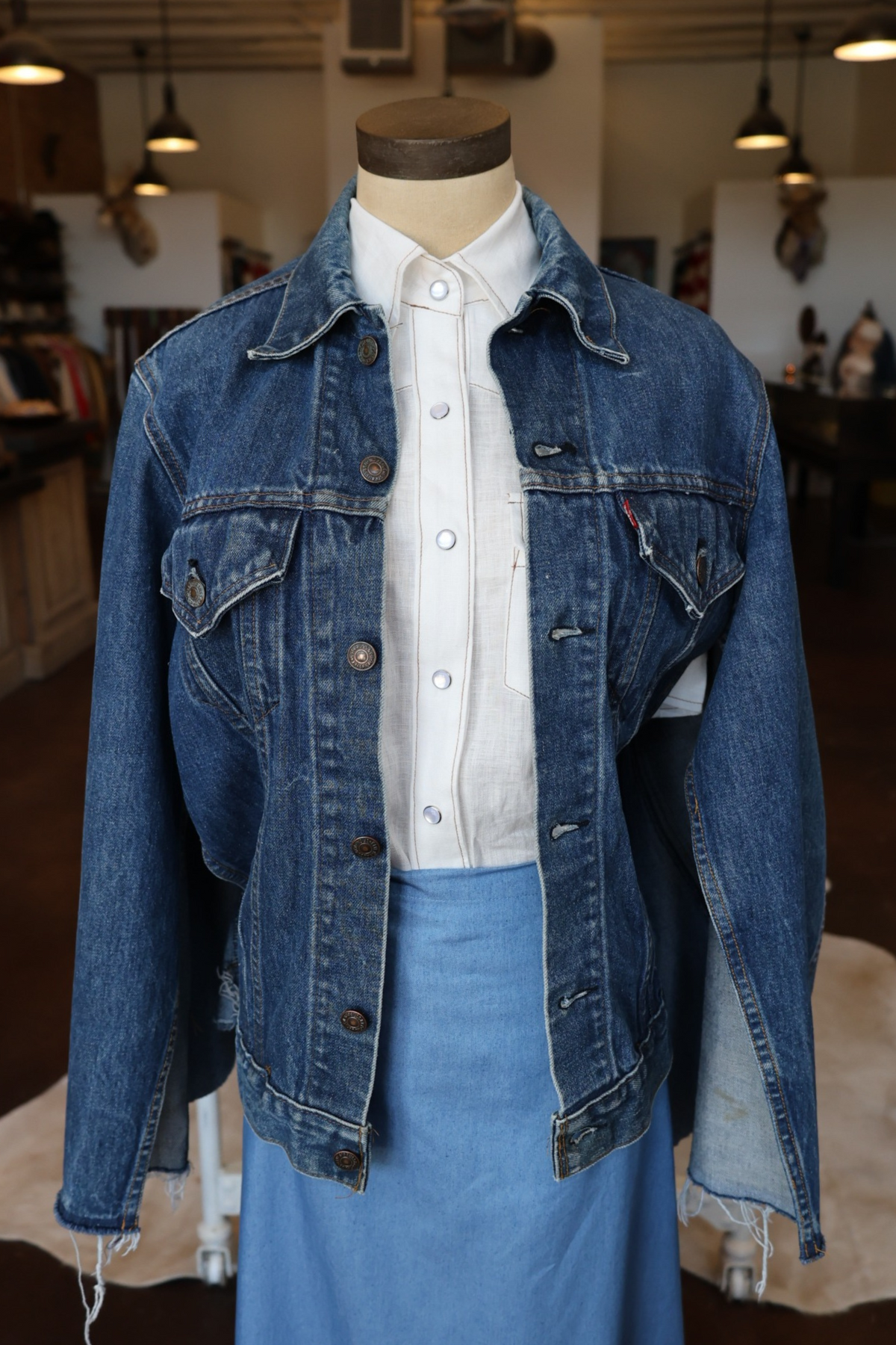 Vintage Levi&#39;s Jacket Cape